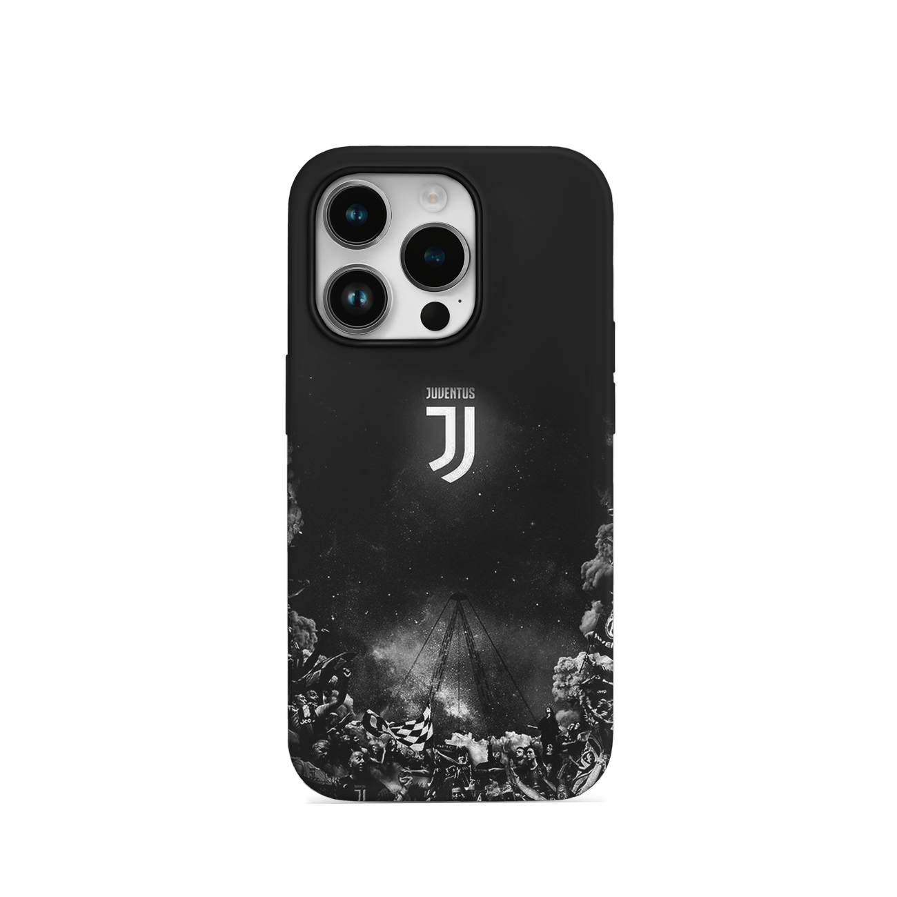 Image of Чехол FC Juventus с логотипом для iPhone 15 Pro силиконовый 