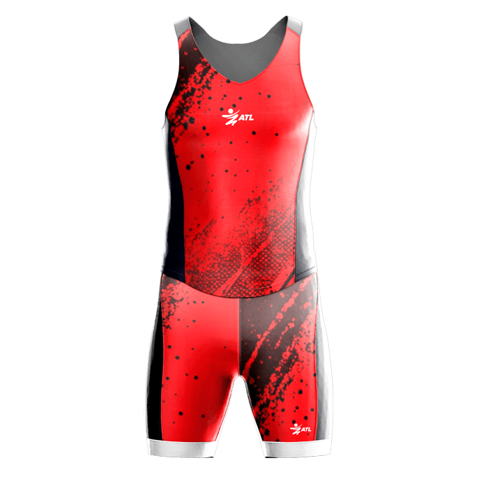 Image of Борцовское трико Red